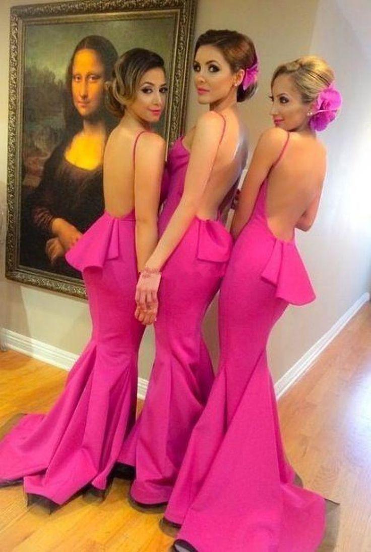 Junior Pink Party Dresses with Straps